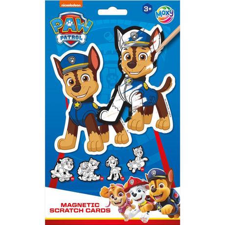 Moxy scratch magnets Paw Patrol, 12 pcs.