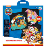 Moxy Scratch Art Paw Patrol Set, 7-piece.