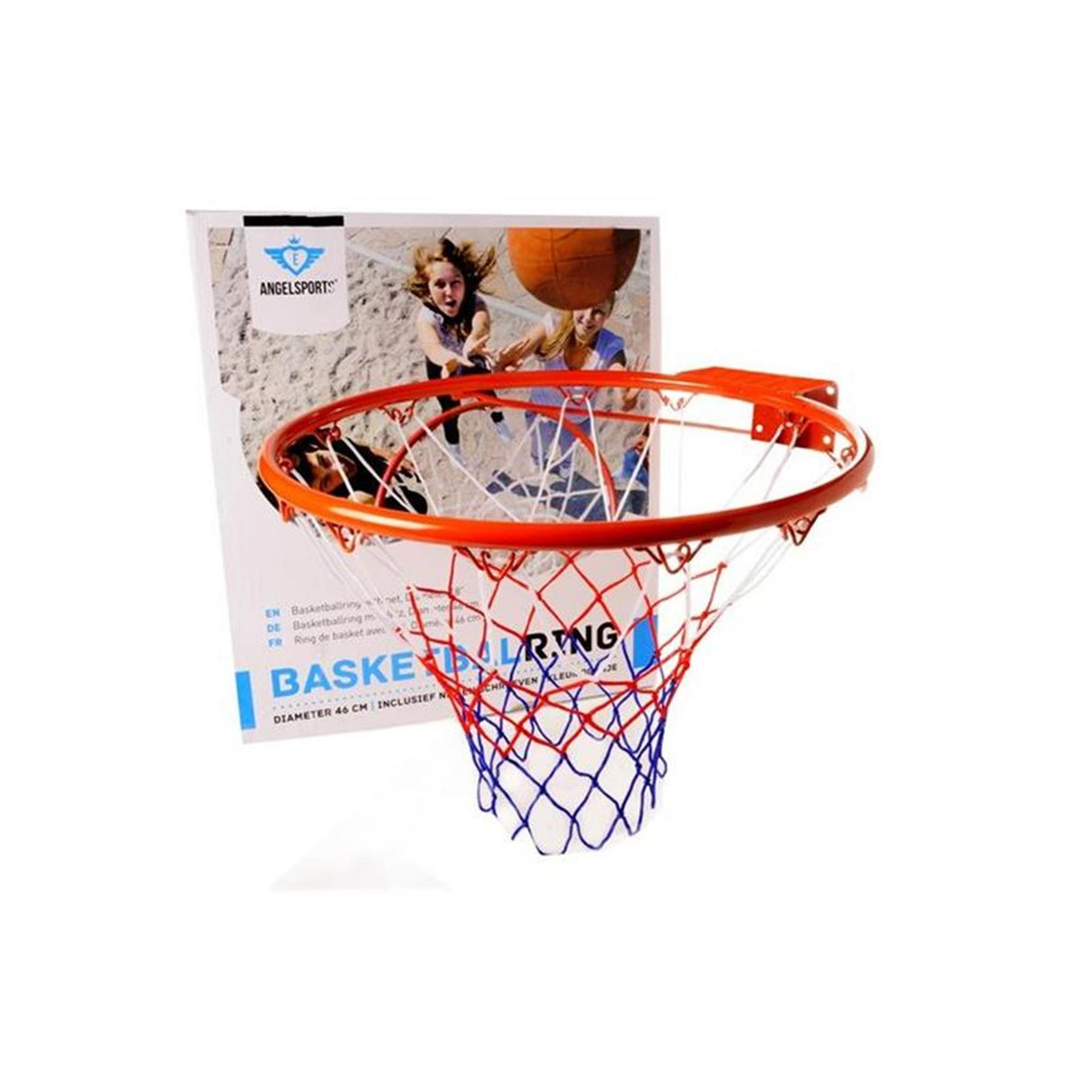 Engelhart basketball hoop with net