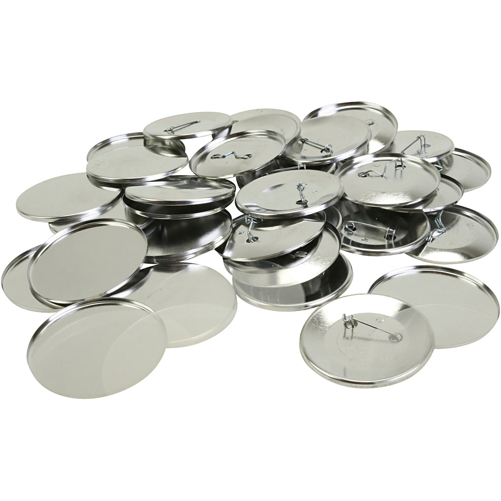 Buttons, d 5.5 cm, 100 pieces, 1 box
