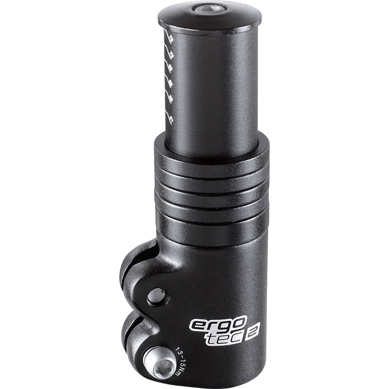 Ergotec stem Extenter Ahead 3 1-1 8 AL6061 T6 Black