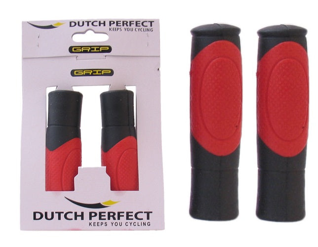 Dutchperfect Stevige rubberen fietsgreep, 80cm, zwart