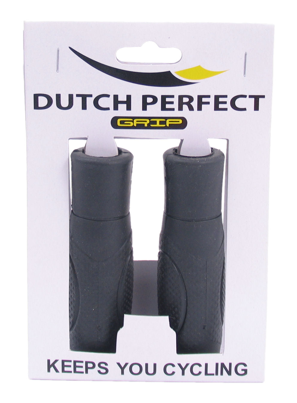 Dutchperfect Stevige rubberen fietsgreep, 80cm, zwart