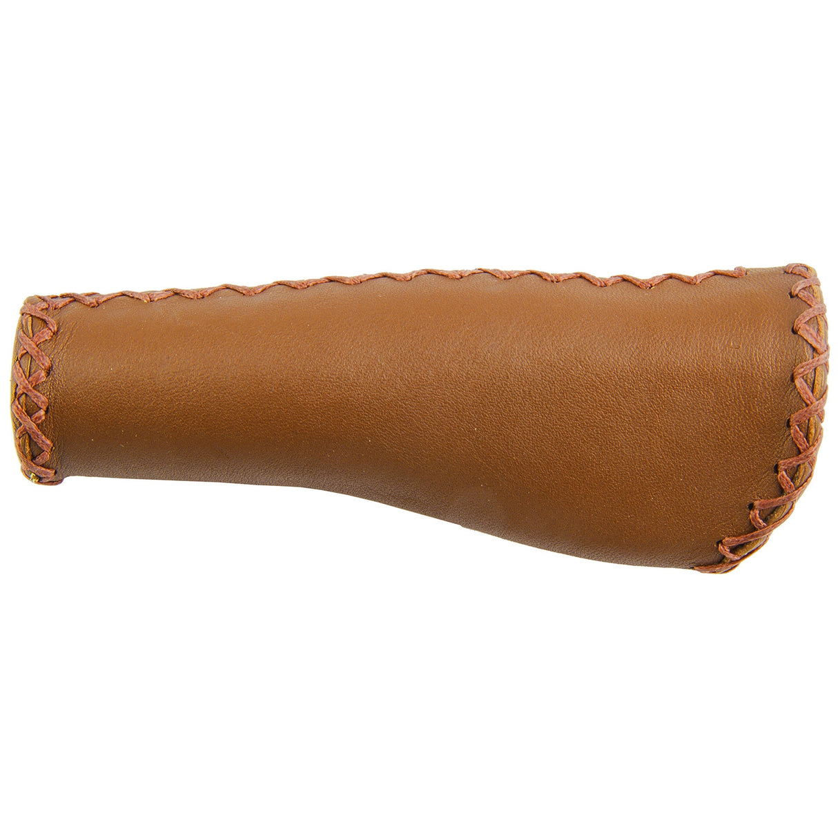 Real leather bicycle slot, 135mm, ergonomic form