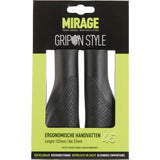 MIRAGE BICYLY GRANDES - ergonomique, noir, 132 mm