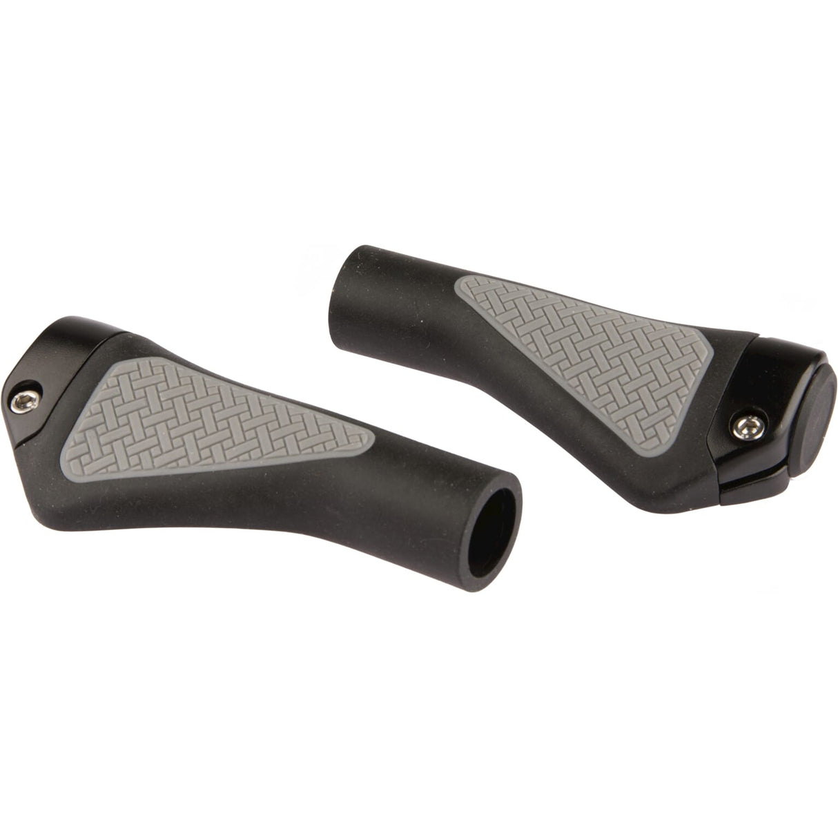 Mirage Fiets Handvatten Ergonomisch, Zwart Grijs, 132mm