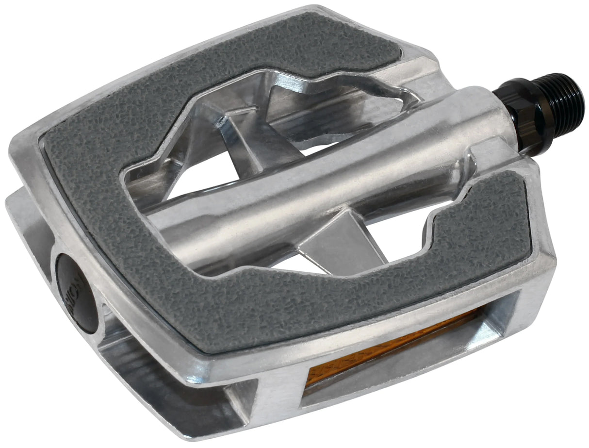 Pedals Marwi SP -890 Aluminum with Sandblock - Silver