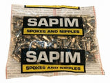 Sapim Spaak nipple rim 13 for Spaak 14 Silver (100 pieces)