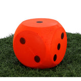 Basic dice soft red 16 cm