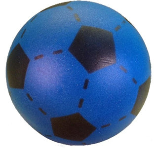 Andra märken mjuk fotboll 20 cm blå svart