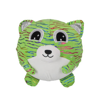 Plysj ball spretter furry kitty friendti 23 cm assortert | 4 stk