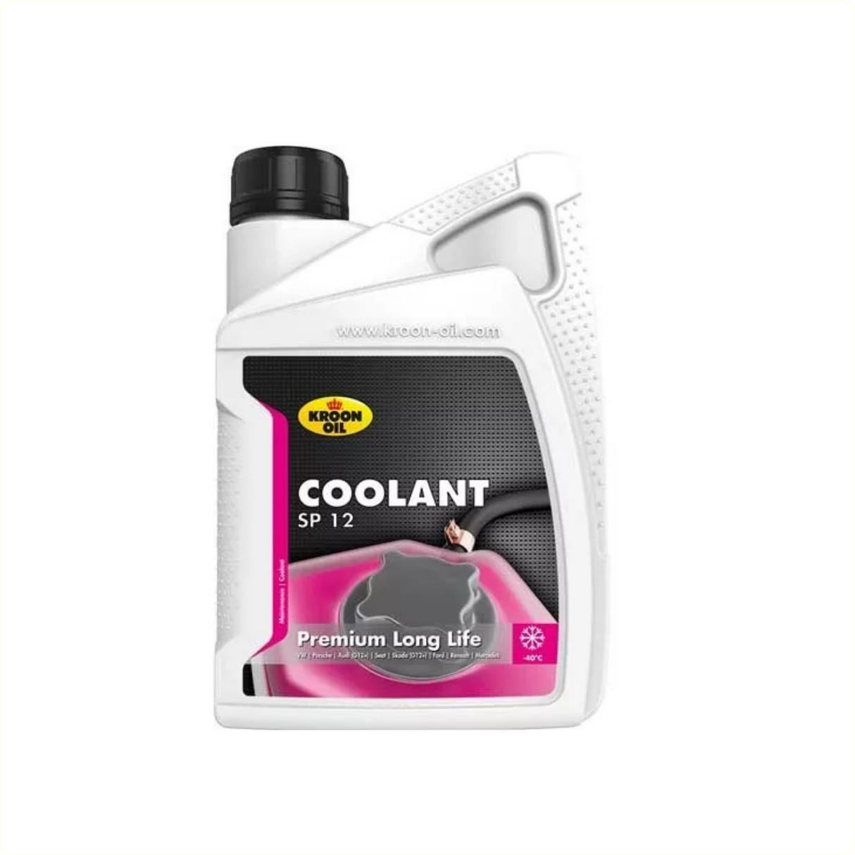 Kroon-Oil SP 12 Coolant, Premium Long Life (Pink) 1 liter