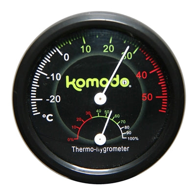 Hygromètre au thermomètre Komodo Analogue