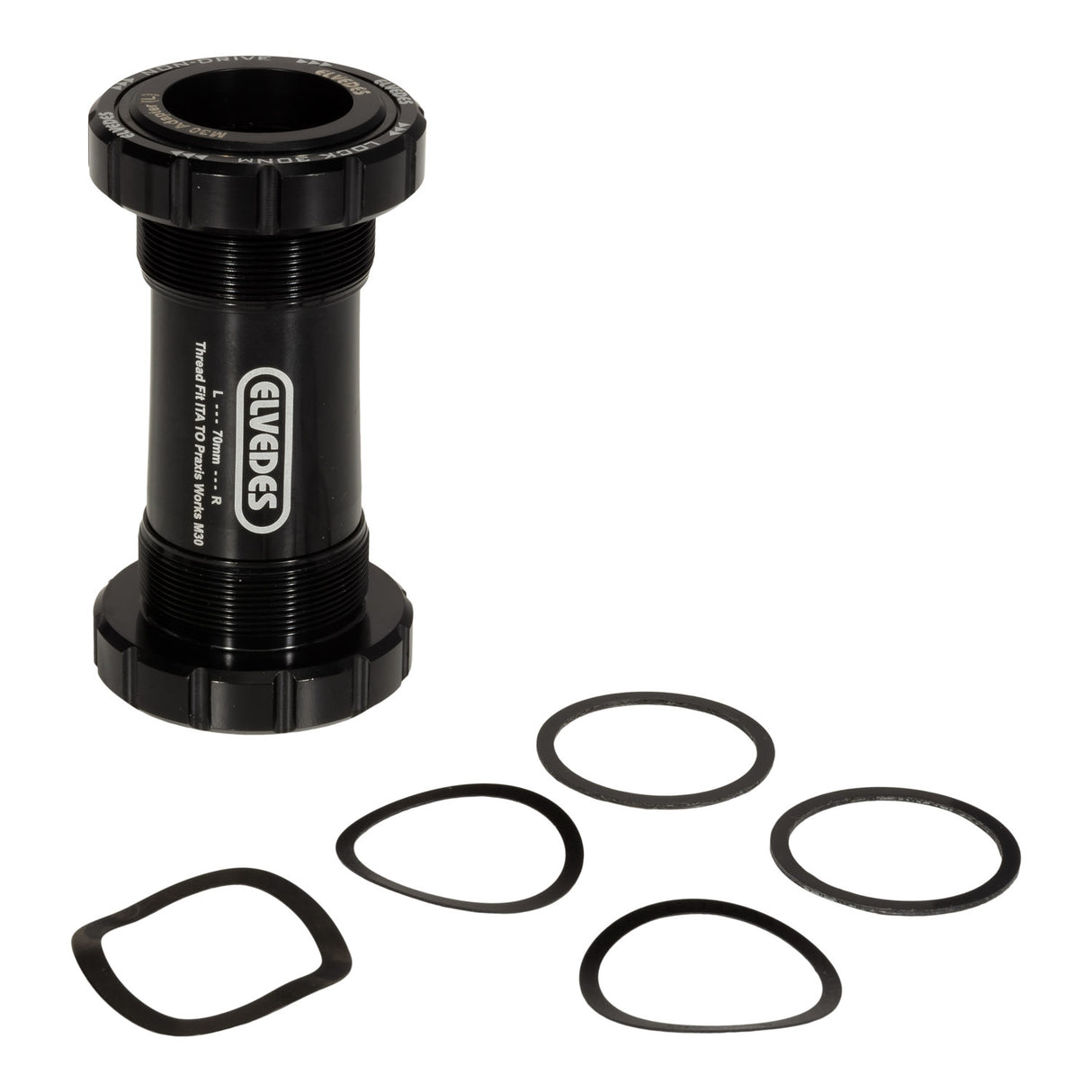 Elvedes bottom bracket thread fit Ita for road 70 mm