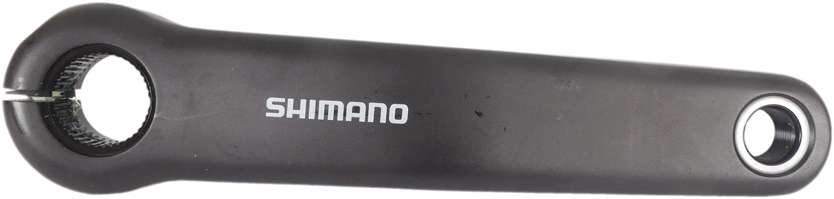 Shimano - Rechte 170 mm Stufen E6100 Schwarz ankurbeln