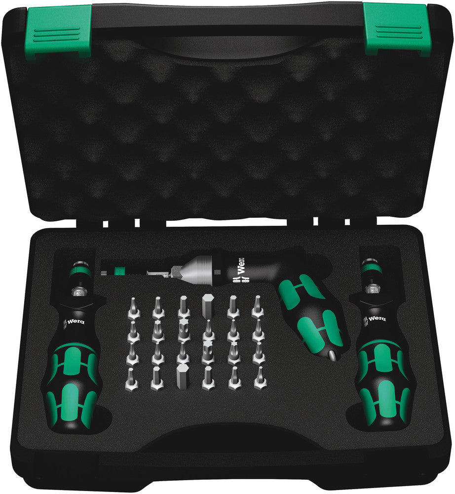 Wera 7445 46 47 Zestaw wkrętaków dynamometrycznych Kraftform 2,5-55,0 in.lbs., 27-częściowy - 1 szt. - 05350451001