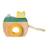 Wooden camera orange