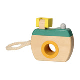 Wooden camera orange