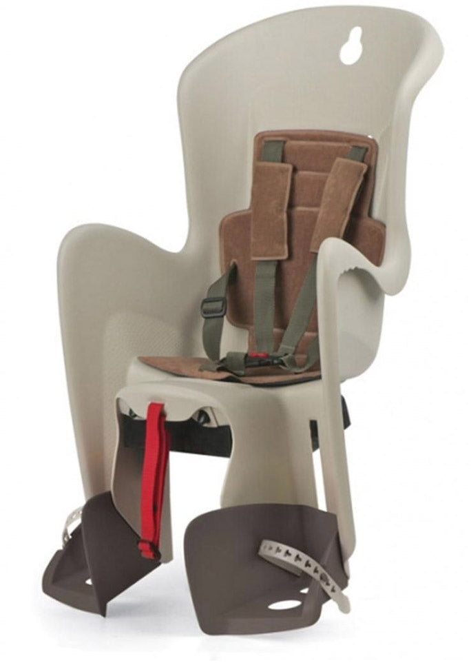 Polisport Child Seat Behind Bilby Maxi Creme Brown Darermontage (CFS)