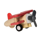 Wooden double deck plane