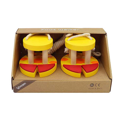 Wooden walking bobbins Giraffe