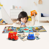 TopBright Wooden Jigsaw Puzzle with Steamboat, 24t.