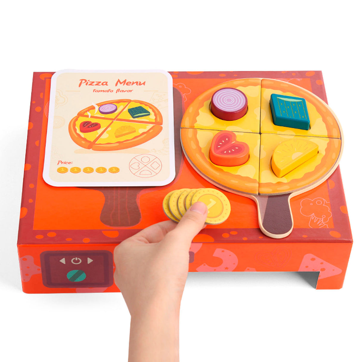 TELBBRIGHT PIZZA SPEELBOX, 40DLG.