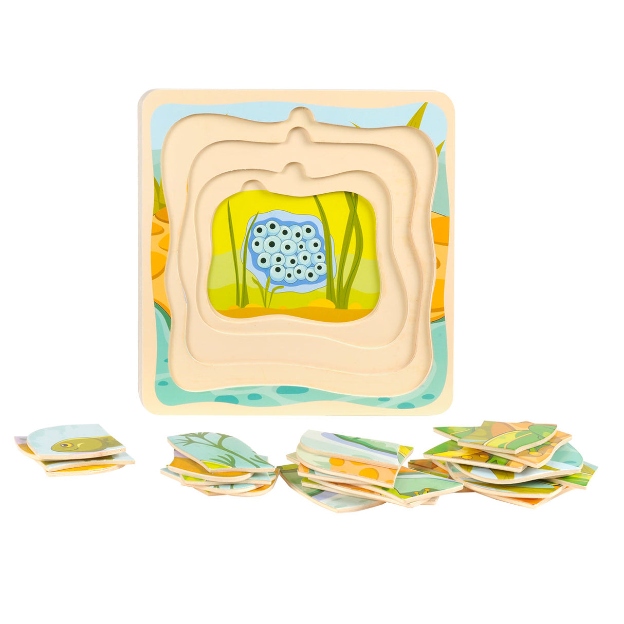 Topbright Laiding Puzzle Cycle Frog