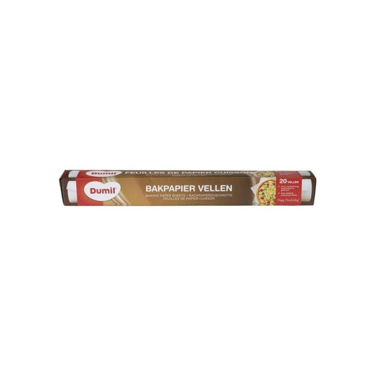 Dumil brown baking paper 8m