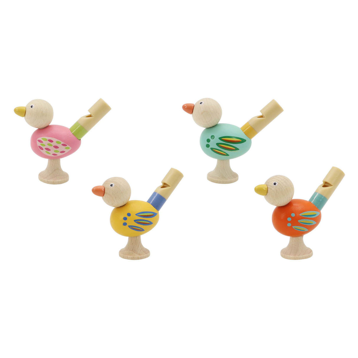 Wooden bird whistle color