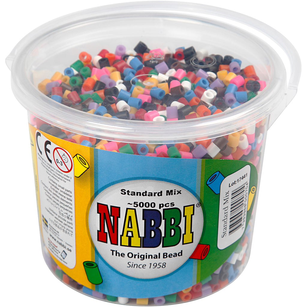 Creativ Company iron-on beads - basic colors, 5000 pcs.