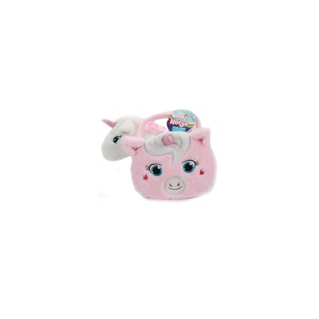 Toi-Toys Toi Toys Drampäerd Plüsch Eenhoorn an Eenhoornbeutel 10x27x25cm