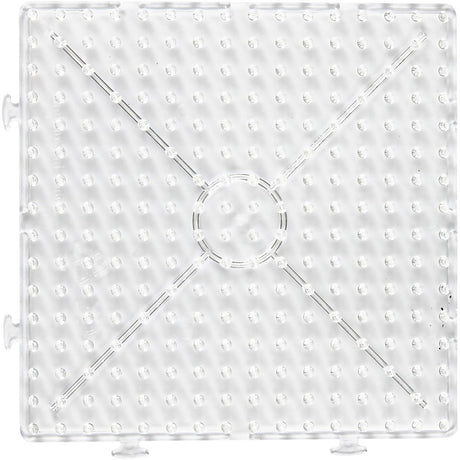 Podstavek Creativ Company, velik kvadrat, vel. 15x15 cm, jumbo, prozoren, 1 kos