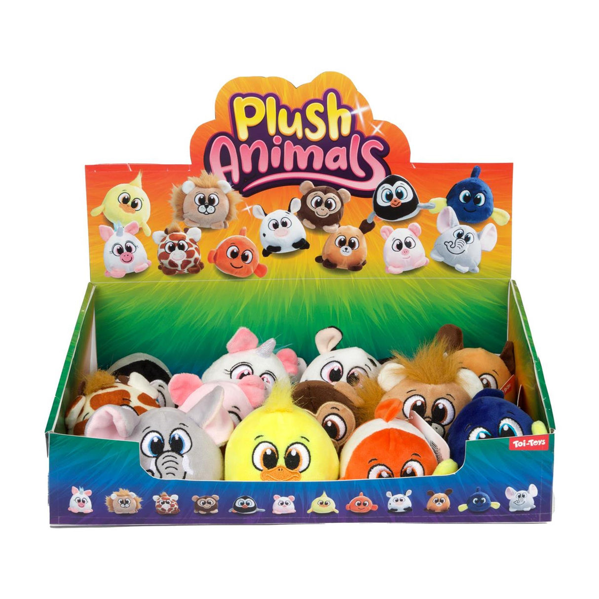 Toi-toys toi toys plush animal cutest eyes 8cm