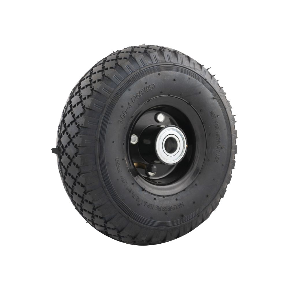 SR Bolderlar Wheel 300x4 260x85 z jeklenim črnim platiščem