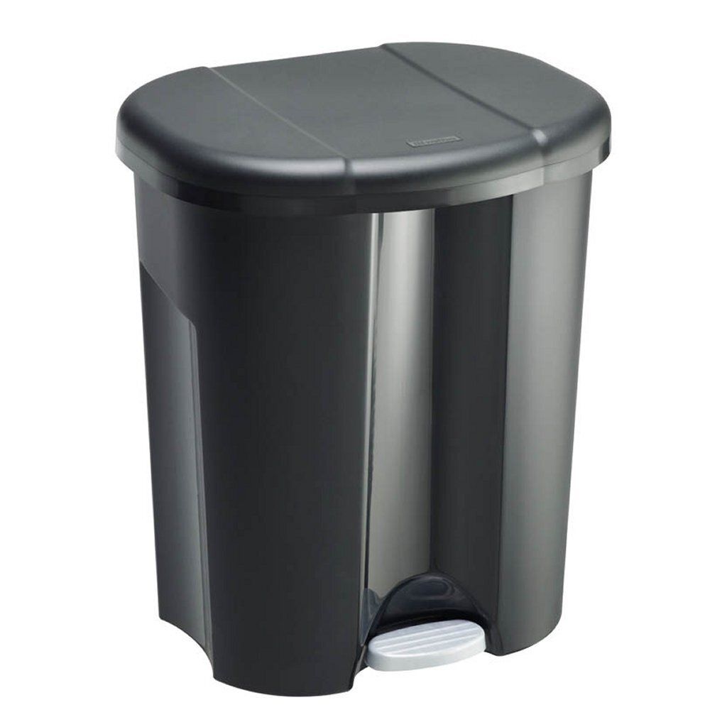 Rotho Trio Waste Bucket 10L + 2x15L nero