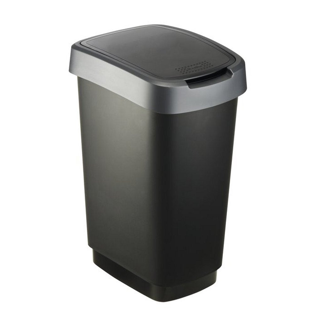 Rotho Twist Waste Bin 25l svart