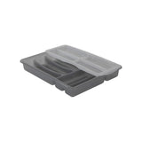 Rotho Basic Cutlery box 6 compartments Variable Anthracite