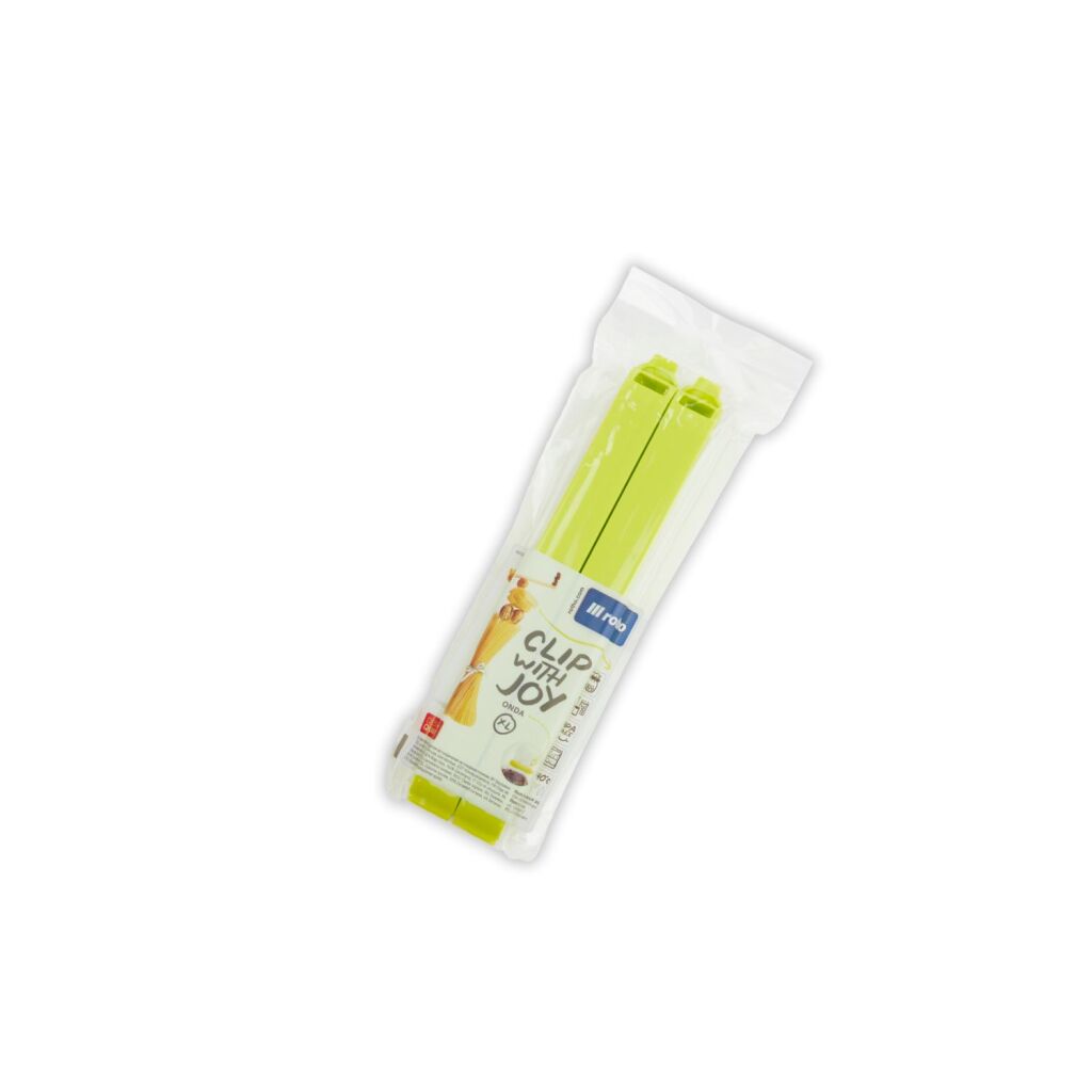 Rotho Rotho Onda Onda Spring Clamps XL 2 Pieces Lime Green