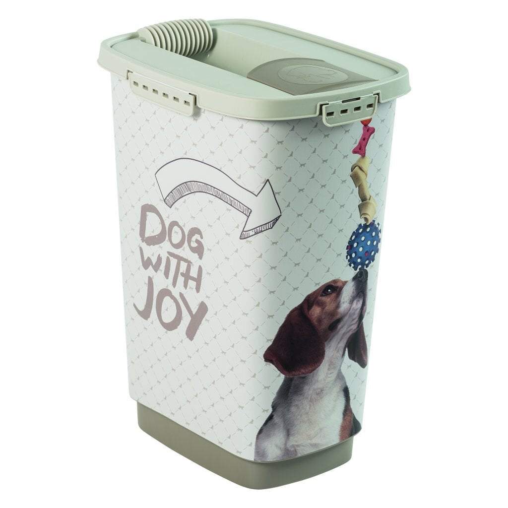 Rotho Rotho Cody Dog Pet Food Container 25L cappuccino písek