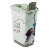 Rotho Rotho CODY DOG PET IESS Container 25l Cappuccino Sand