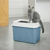 Rotho Eco Berty Kattenbak con sangrado Hang Blue Sand