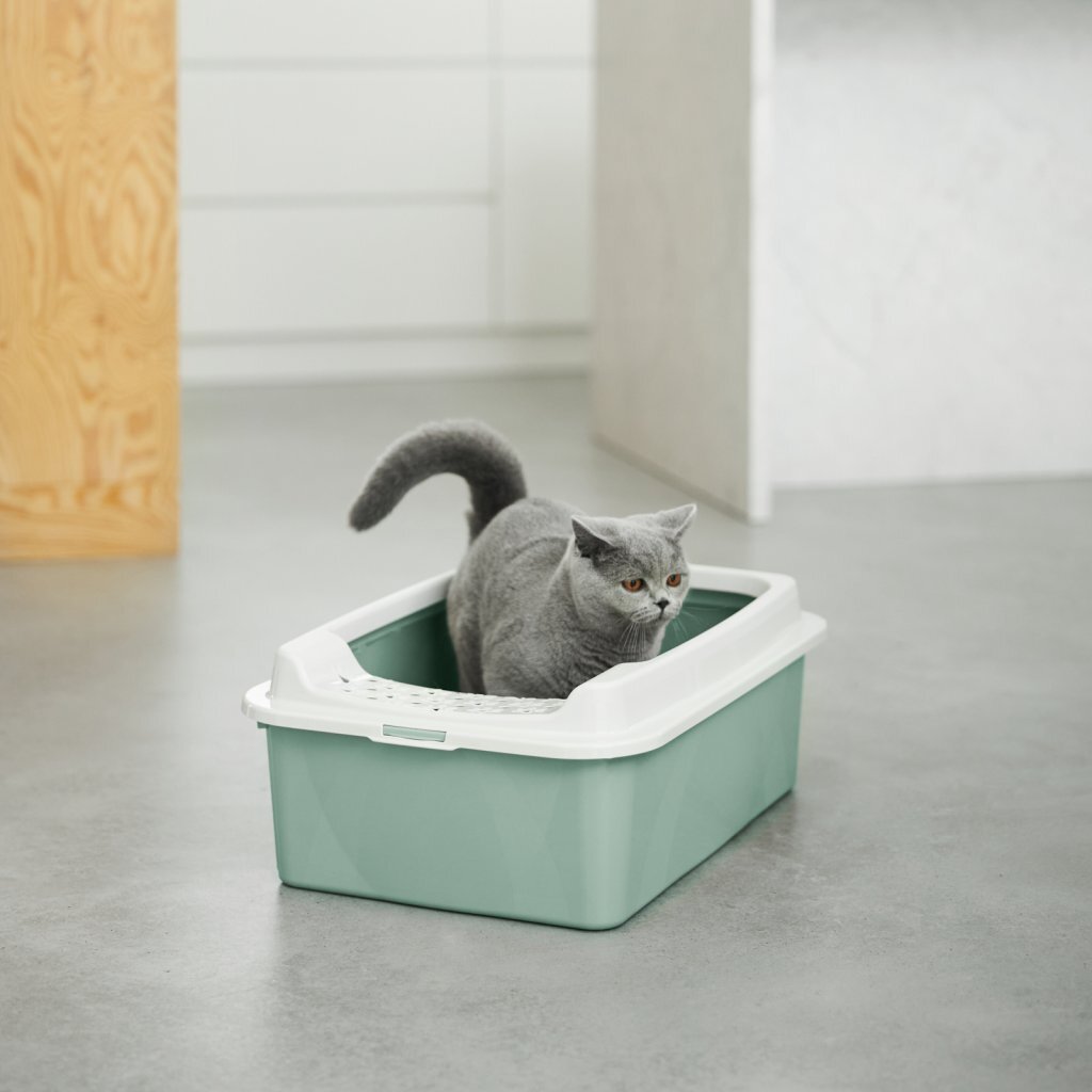 Rotho Eco Bonnie Kattenbak med Bevenchem M Green Sand