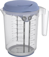 Rotho Rotho Fresh Mix Cup with splash cover 1.5l Horizon Blue