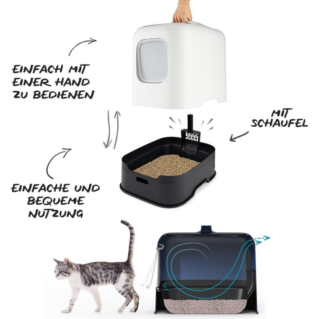 Rotho Biala litter box blue