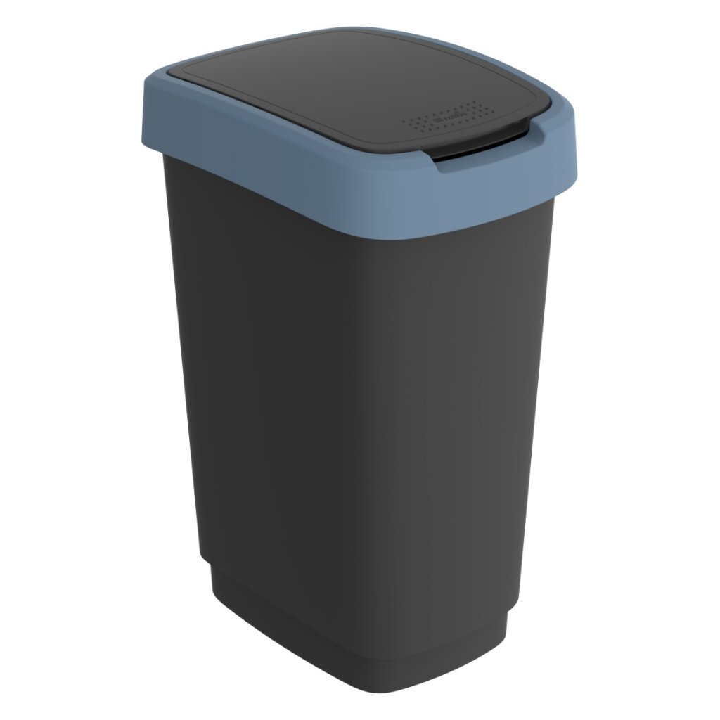 Rotho Twist Waste Bin 25L Horizon Bleu