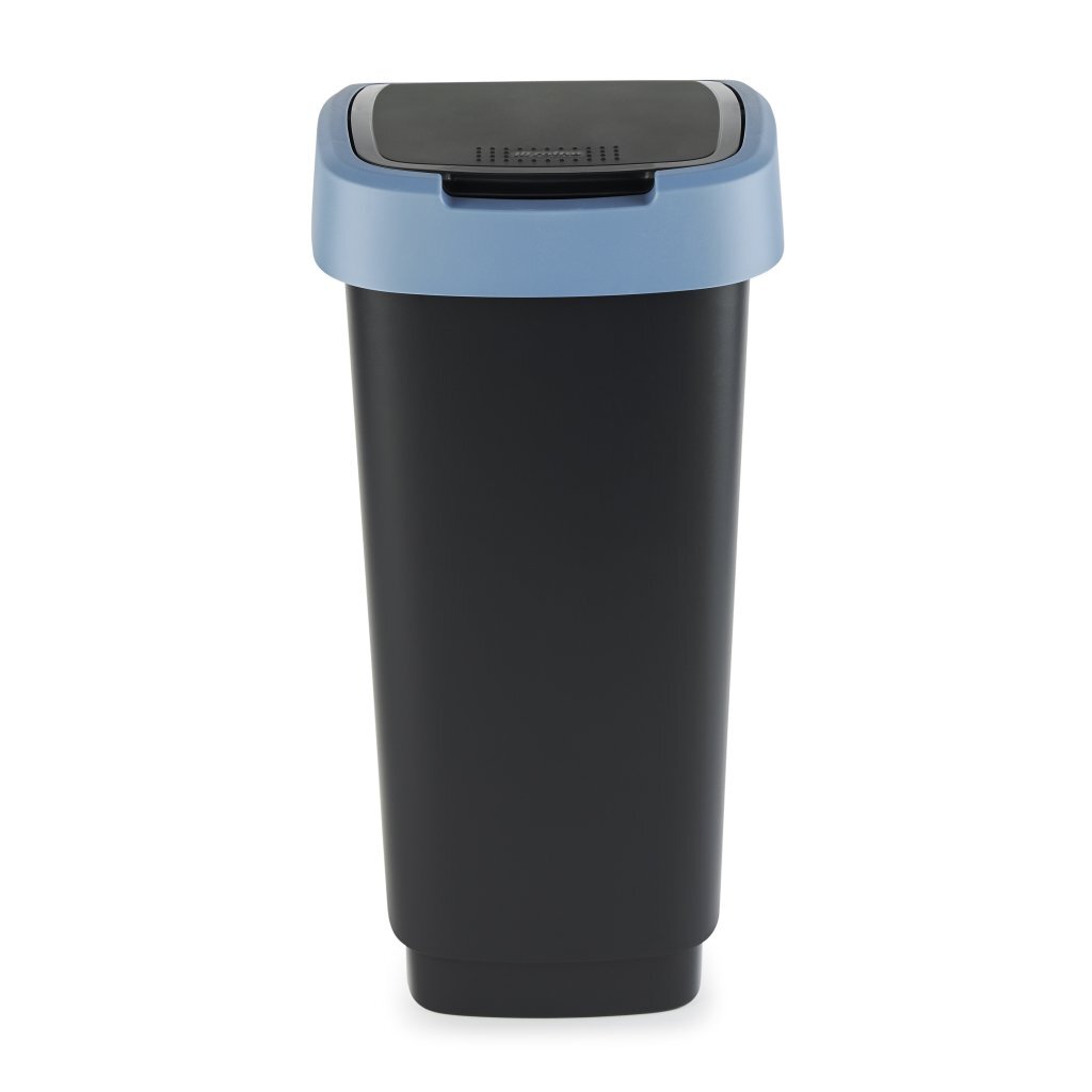 Rotho Twist Waste Bin 25L Horizon Bleu