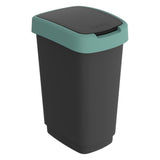 Rotho Twist Waste Bin 25L Mortletoe Verde antracita