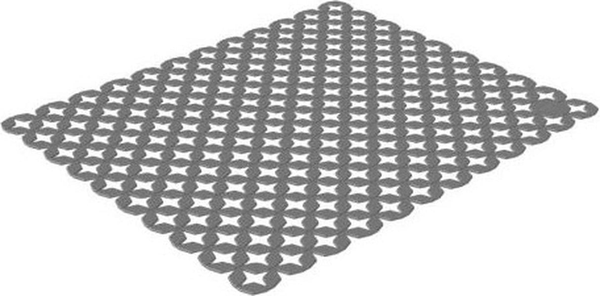 Tapis d'évier Rotho Space Wonder 40x33,3x0,4 cm anthracite
