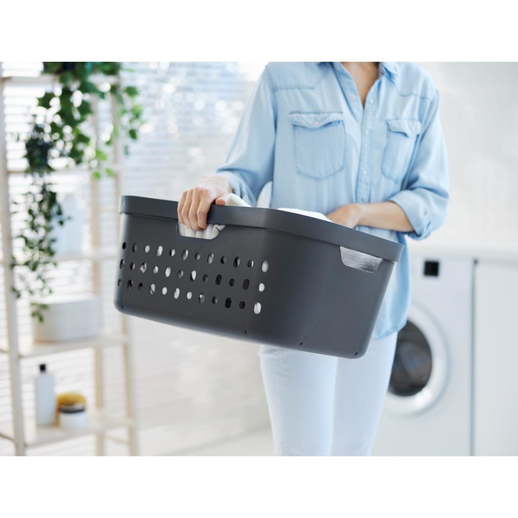 Rotho Jona laundry basket 39L anthracite